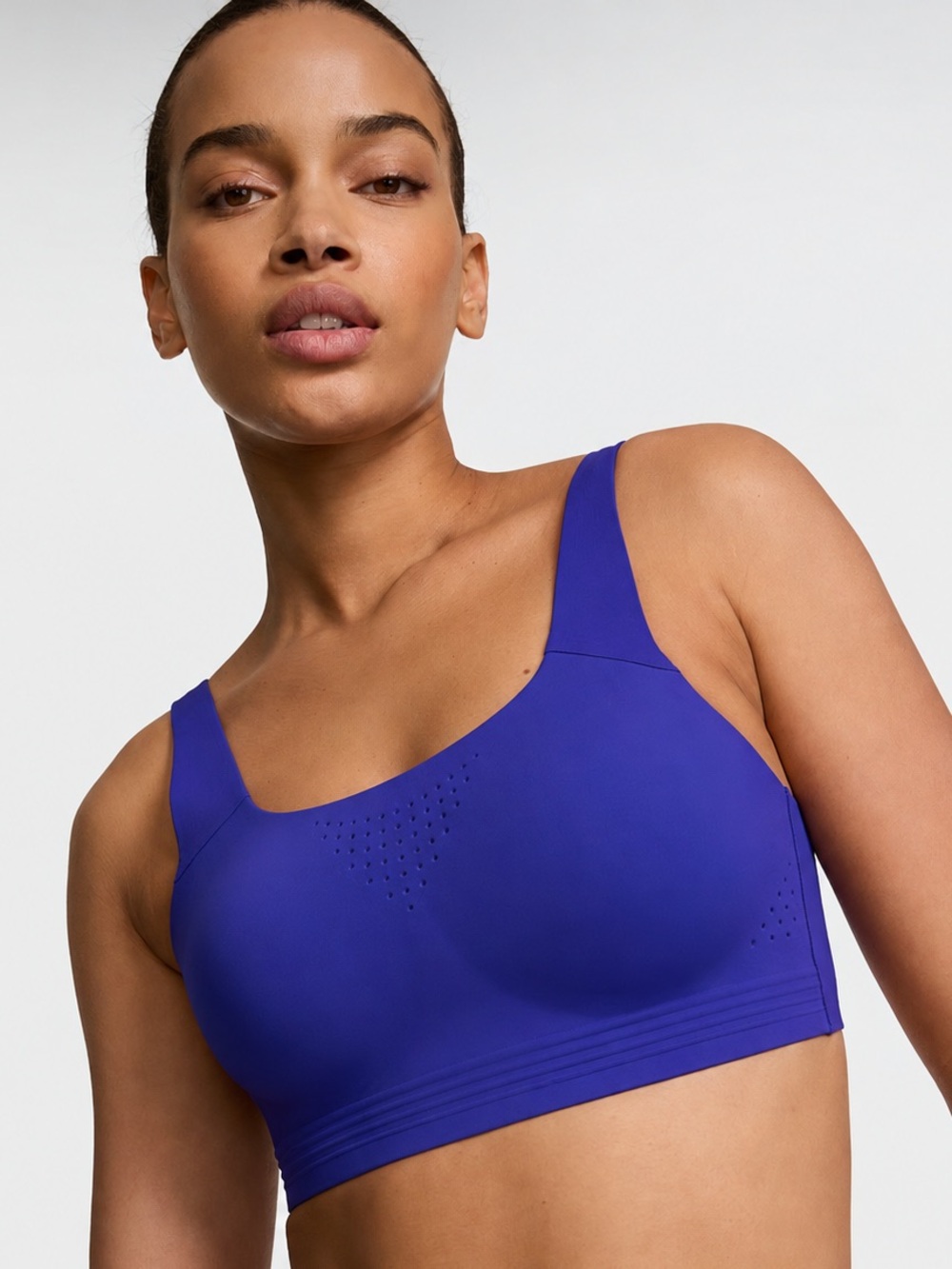 Victoria’s Secret Featherweight Max High Support Sports Bra Royal Blue 36C NWT